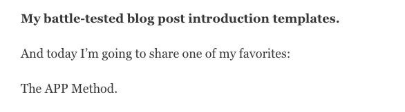The APP method on Backlinko
