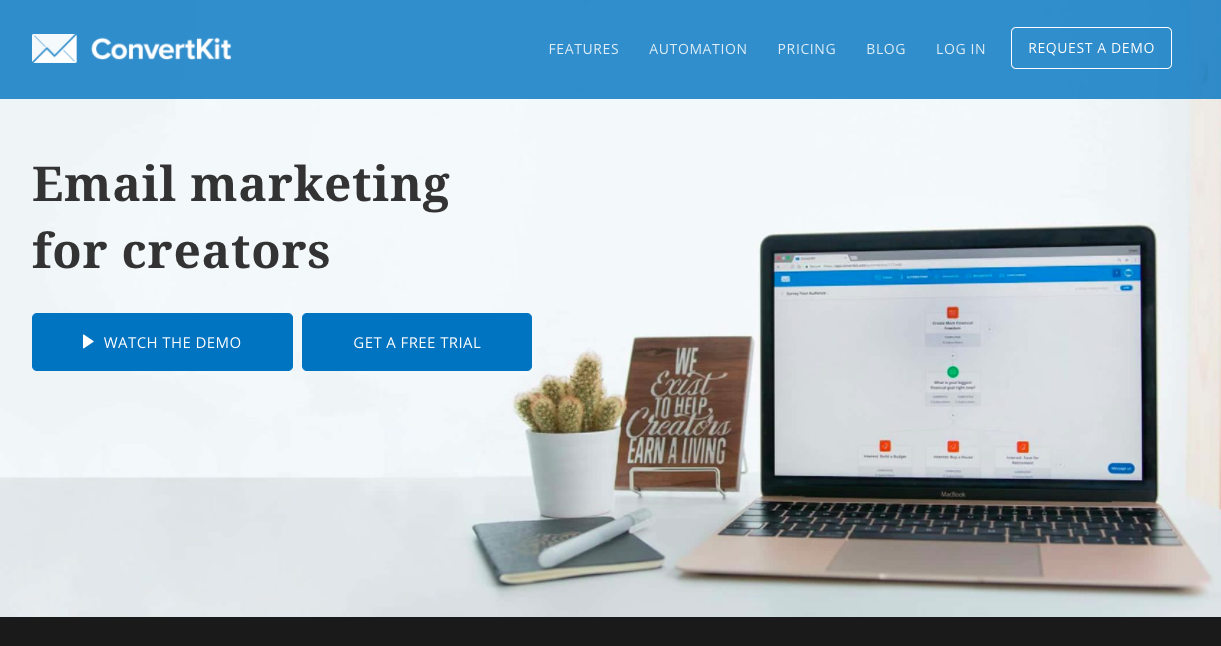 ConvertKit: Email marketing for creators