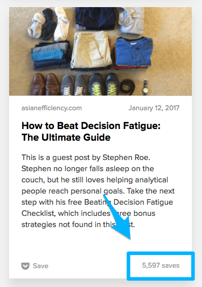 Going viral on Pocket